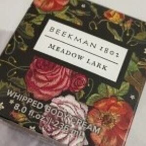 Beekman Meadow Lark Whipped Bod Cream 8 oz NIB SEALED Goat Milk